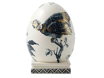 Gien Vincennes Gold Egg On Stand 1613SPO300, MPN: 1613SPO300, 840769104164