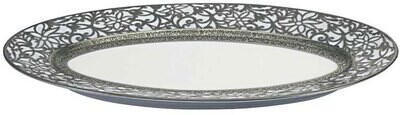 Raynaud Tolede White Platinum Limoges Pickle Dish, MPN: 0530-17-508025, 3660006627518