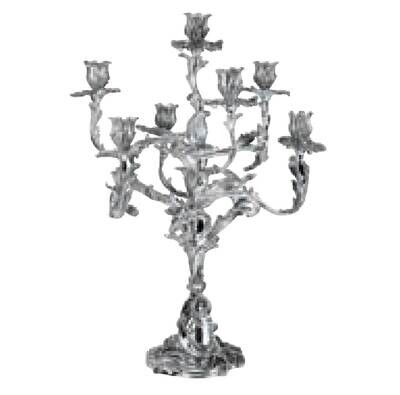 Ercuis Louis XV Candelabra 7 Lights 23.25 Inch Silver Plated F503502-07, MPN: F503502-07, 366065685…