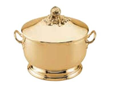 Ercuis Louis XV Centerpiece 7.5 Inch Gold Plated F503020219, MPN: F503020219, 3660656821175