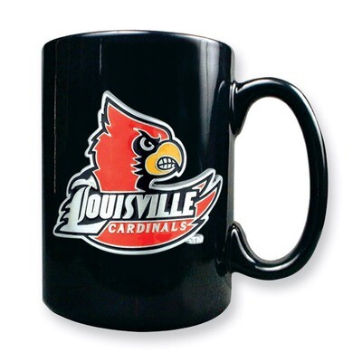 University of Louisville 15oz Black Ceramic Mug GC1750, MPN: GC1750, 89006614985