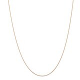 24 Inch 0.5 mm Cable Rope Chain Carded 14k Rose Gold 5RR-24, MPN: 5RR-24, 883957761282