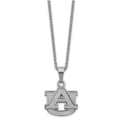 Auburn University Pendant &amp; Chain with 2 inch Extender Neckl Stainless Steel ST516AU, MPN: ST516AU,…