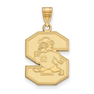 South Carolina State University Large Pendant 14k Yellow Gold 4Y001SOC, MPN: 4Y001SOC, 886774856827