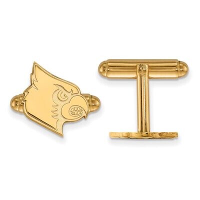 University of Louisville Cufflinks 14k Yellow Gold 4Y048UL, MPN: 4Y048UL, 886774883441