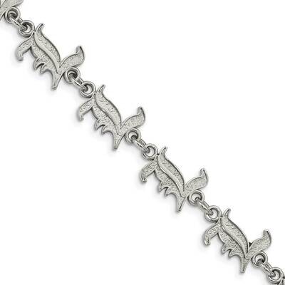 University of Louisville Logo Link with 1.5In Extender Bracelet Stainless Steel ST515UL, MPN: ST515…