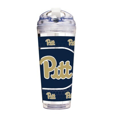 NCAA University of Pittsburgh 24 oz Double Wall Acrylic Tumbler GC6814, MPN: GC6814,