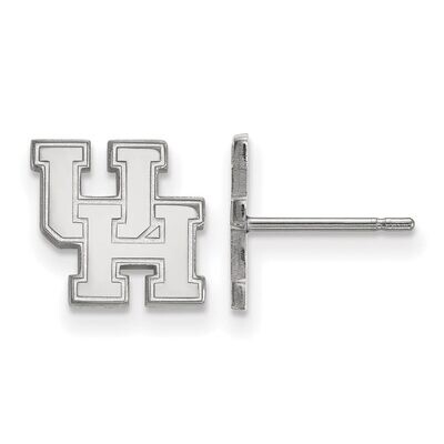 University of Houston x-Small Post Earring 14k White Gold 4W007UHO, MPN: 4W007UHO, 886774834474