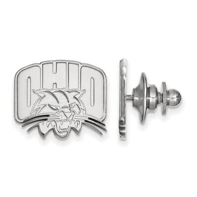 Ohio University Lapel Pin 14k White Gold 4W009OU, MPN: 4W009OU, 886774836805