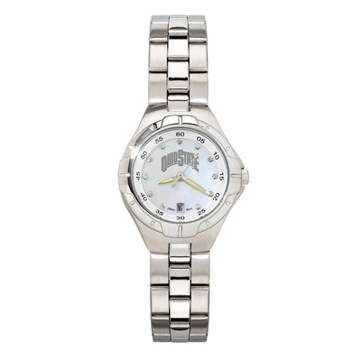 Ohio State University Pearl Woman&#39;s Bracelet Watch Mop Dial OSU118