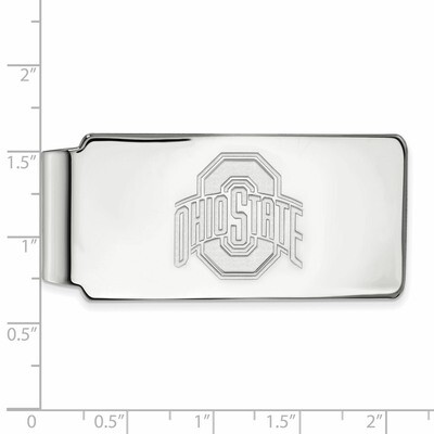 Ohio State University Money Clip - 10k White Gold 1W025OSU, MPN: 1W025OSU, 886774784014