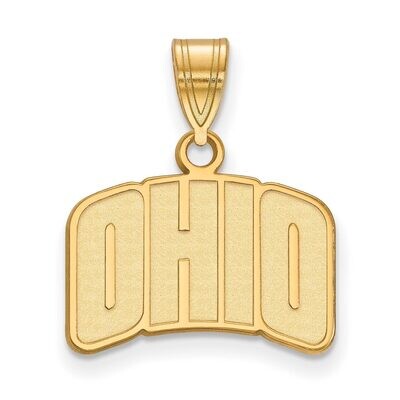Ohio University Small Pendant 10k Yellow Gold 1Y026OU, MPN: 1Y026OU, 886774813721