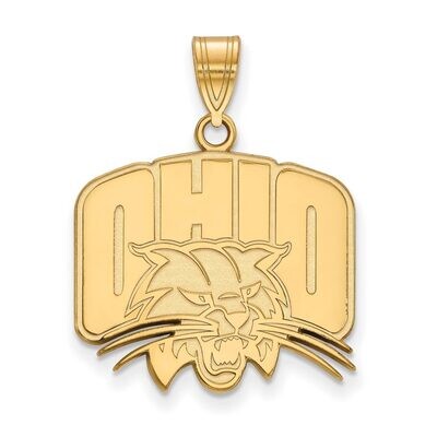 Ohio University Large Pendant 14k Yellow Gold 4Y004OU, MPN: 4Y004OU, 886774862736