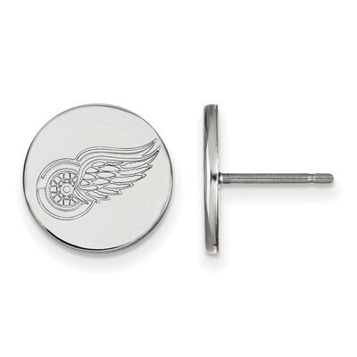 Detroit Red Wings Small Disc Earring Sterling Silver SS038RWI, MPN: SS038RWI, 886774959658