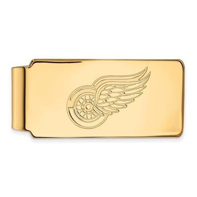 Detroit Red Wings Money Clip Gold-plated Silver GP022RWI, MPN: GP022RWI, 886774743905
