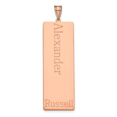1 Name Family Pendant 10k Rose Gold 10XNA1285R, MPN: 10XNA1285R,