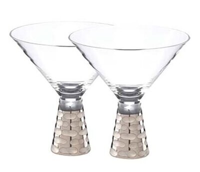 Michael Wainwright Truro Platinum Martini Set Of 2 91TR31, MPN: 91TR31, 810027200273
