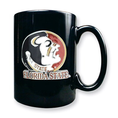 Florida State University 15oz Black Ceramic Mug GC1716, MPN: GC1716, 89006166323