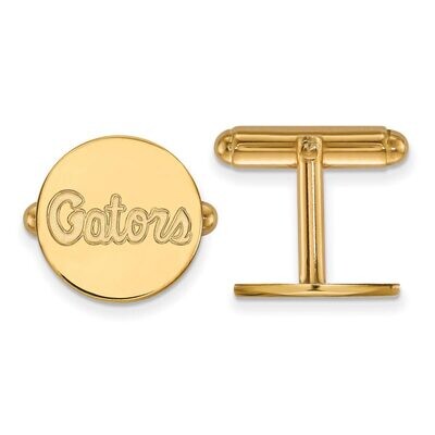 University of Florida Cufflinks 14k Yellow Gold 4Y083UFL, MPN: 4Y083UFL, 886774888750