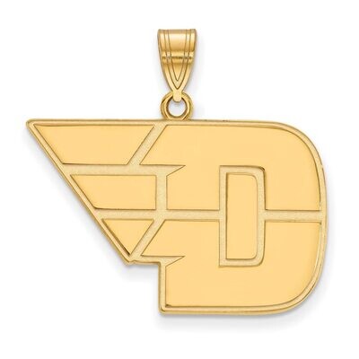 University of Dayton Large Pendant 10k Yellow Gold 1Y004UD, MPN: 1Y004UD, 886774801742