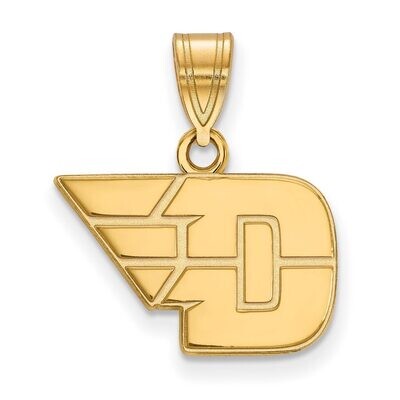 University of Dayton Small Pendant Gold-plated Silver GP002UD, MPN: GP002UD, 886774893884