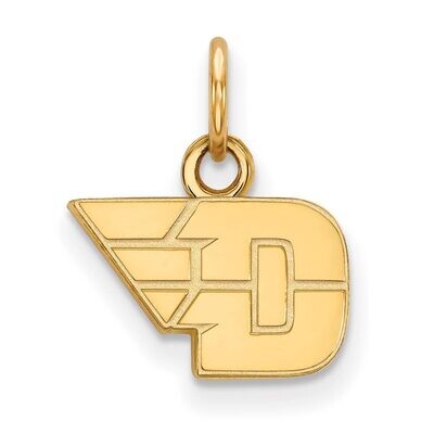 University of Dayton x-Small Pendant Gold-plated Silver GP001UD, MPN: GP001UD, 886774891149