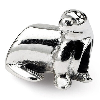 Sea Lion Bead - Sterling Silver QRS245, MPN: QRS245, 883957721439