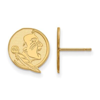 Florida State University Small Post Earring 10k Yellow Gold 1Y050FSU, MPN: 1Y050FSU, 886774819082