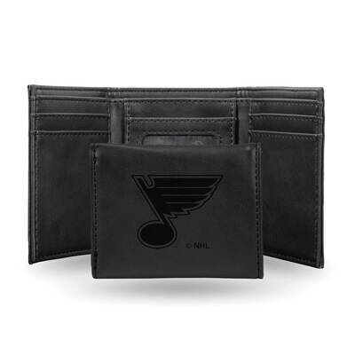 NHL St. Louis Blues Black Faux Leather Trifold Wallet GC7856, MPN: GC7856, 767345901439