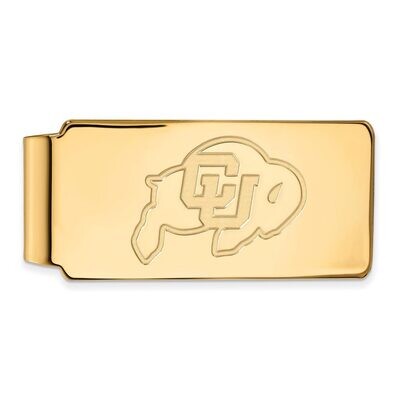 University of Colorado Money Clip 14k Yellow Gold 4Y017UCO, MPN: 4Y017UCO, 886774874722