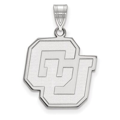 University of Colorado Large Pendant Sterling Silver SS027UCO, MPN: SS027UCO, 886774705484