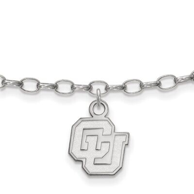 University of Colorado Anklet Sterling Silver SS041UCO, MPN: SS041UCO, 886774705323