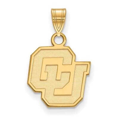 University of Colorado Small Pendant 14k Yellow Gold 4Y025UCO, MPN: 4Y025UCO, 886774877549