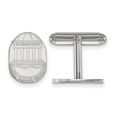 Coastal Carolina University Crest Cuff Link Sterling Silver SS022CCU, MPN: SS022CCU, 886774680576