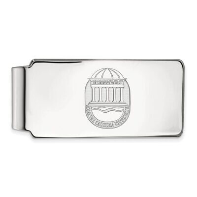 Coastal Carolina University Money Clip Crest 10k White Gold 1W023CCU, MPN: 1W023CCU, 886774783376
