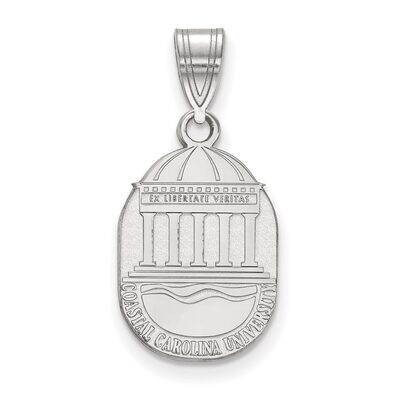 Coastal Carolina University Medium Crest Pendant Sterling Silver SS019CCU, MPN: SS019CCU, 886774680…