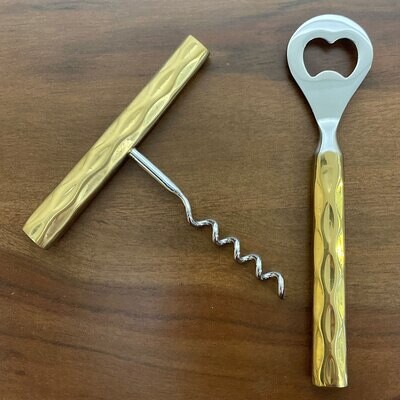 Michael Wainwright Truro Gold Bottle Opener &amp; Cork Screw Set 134TR28, MPN: 134TR28, 810027201829
