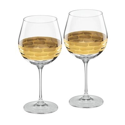 Michael Wainwright Truro Gold Red Wine Set Of 2 115TR32, MPN: 115TR32, 810027200204