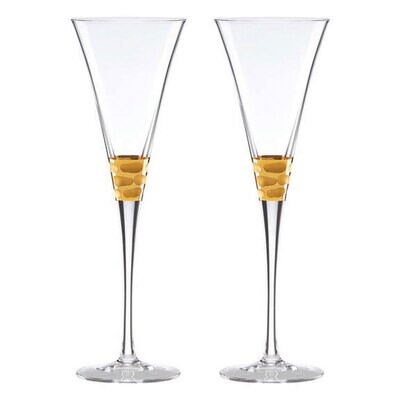 Michael Wainwright Truro Gold Toasting Flute Set Of 2 80TR32, MPN: 80TR32, 810027200228