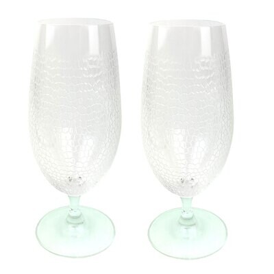 Michael Wainwright Panthera Clear Stemmed Water Set Of 2 131PA, MPN: 131PA, 810027201478