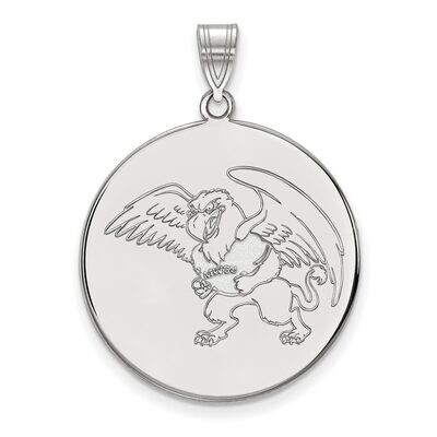 Missouri Western State University x-Large Disc Pendant 14k White Gold 4W002MWC, MPN: 4W002MWC, 8867…
