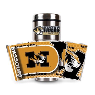 University of Missouri 360 Metallic Wrap 16oz Stainless Tumbler GC3844, MPN: GC3844, 89006665697