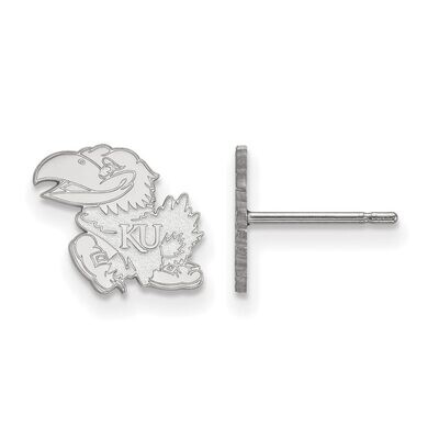 University of Kansas x-Small Post Earring 14k White Gold 4W008UKS, MPN: 4W008UKS, 886774835785
