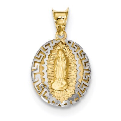Our Lady Of Guadalupe Pendant 14k Two-Tone Gold K6339, MPN: K6339, 883957182889