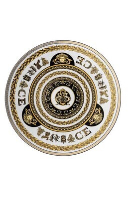Versace Virtus Alphabet A Service Plate 13 Inch, MPN: 19335-403731-10263, 790955173354