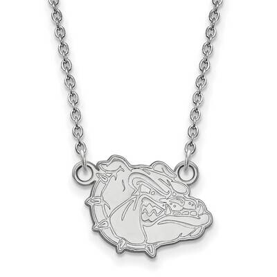 La Gonzaga University Small Pendant with Necklace Sterling Silver SS014GON-18, MPN: SS014GON-18, 19…
