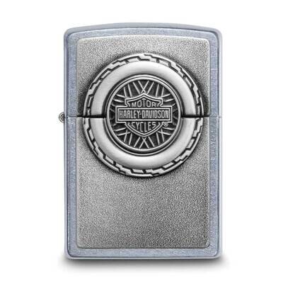 Zippo Harley-Davidson Street Chrome Wheel Lighter GM25752, MPN: GM25752,