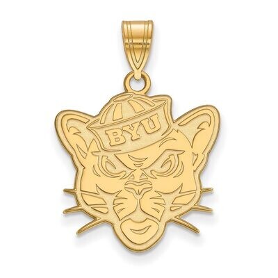 Brigham Young University Large Pendant Gold-plated Silver GP006BYU, MPN: GP006BYU, 886774902609