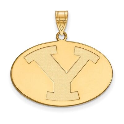 Brigham Young University Large Pendant Gold-plated Silver GP002BYU, MPN: GP002BYU, 886774892269