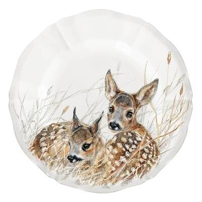 Gien Sologne Dessert Plates Assorted Wildlife Young 1631B4PD26, MPN: 1631B4PD26, 3660838010915